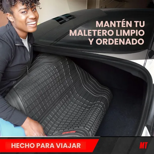 Vista 8 de Motor Trend FlexTough - Tapete de carga trasero, recortable, de alta resistencia para maletero, forro universal de carga trasera, flexible, tapetes