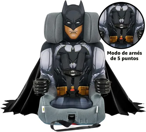 Vista 4 de KidsEmbrace 2-in-1 Car Seat Forward-Facing Harness (26.5–65 lbs) & Booster Mode (40–100 lbs) Latch Premium Fit with Multi-Position Headrest