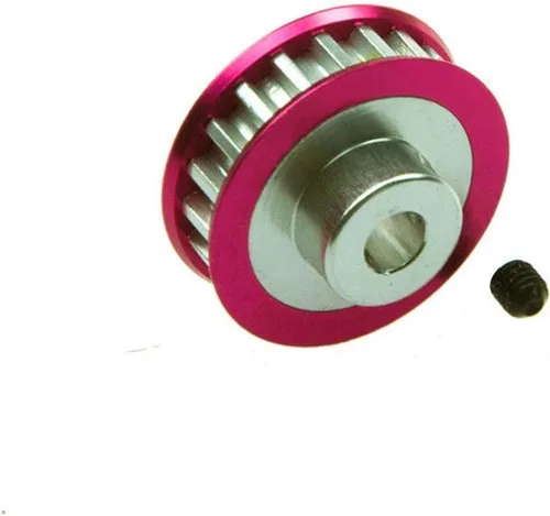 Vista 4 de Engranaje de polea central de aluminio CNC 16T para 1/10 Sakura D3 D4 AWD RWD