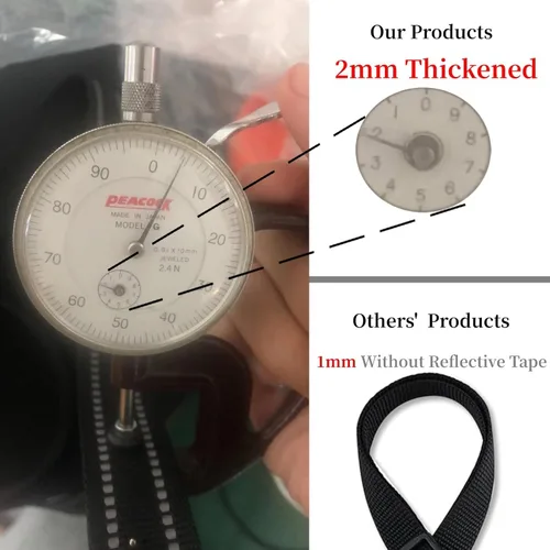 Vista 4 de Clip de seguridad para perro, clip de seguridad para collar de punta, 2 clips de seguridad para clip de punta, clip de seguridad para collar