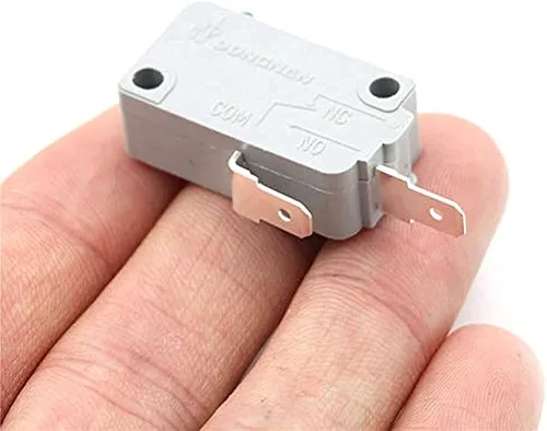 Vista 4 de KW3A 16A 125V/250V Horno Microondas Interruptor de bloqueo de puerta normalmente abierto (2 piezas normalmente abierto)