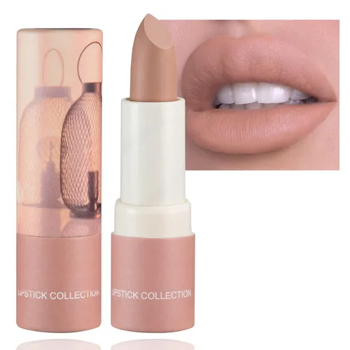 Vista 11 de Lápiz labial de gelatina de aloe, barra de labios nutritiva de larga duración, bálsamo labial lápiz labial hidratante impermeable que cambia