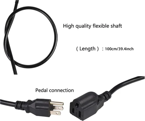 Vista 4 de YUEWO Motor de molino SR 220V/110V con amoladora de eje flexible Motor de pulido Equipo de herramienta de joyería para grabado pulido perforación
