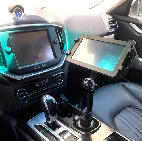 Vista 3 de ChargerCity LongArm Xtreme Tablet Bebidas Bebidas Soporte para Todas las Tabletas como Apple iPad PRO Air Mini Galaxy Tab Surface Pro Slate