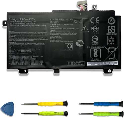 B31N1726-1 Laptop Battery for ASUS TUF Gaming FX505DU FX505 FX504GD A15 FX505GT FX504 Series Notebook B31N1726-1 B31N1726 B31BN91 11.4V