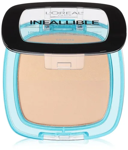 Vista 8 de Base de maquillaje Infallible Pro Glow Powder, de L'Oreal Paris, Marfil clásico