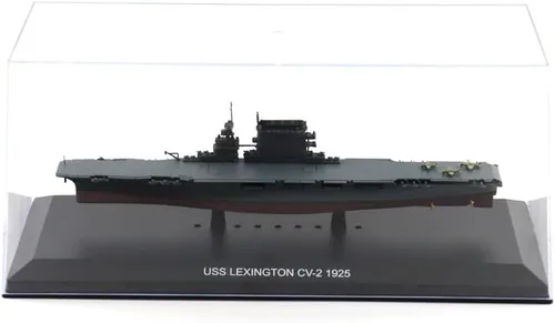 Vista 8 de Motor city classics Modelo militar fundido a presión a escala 1:1250 USS Lexington CV-2 1925 Militaria Diecast Model 241942