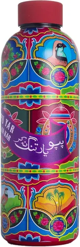 Vista 5 de Insulated Stainless Steel Water Bottle with Leakproof Design Double-Wall Thermal Insulation Keeps Beverages Hot for 12 Hours and Cold for 24 Hours