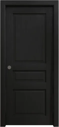 Vista 8 de Puerta corredera de bolsillo de 18 x 84 pulgadas Ego 5012 pintado roble blanco Kit de herrajes para rieles Puerta interior de madera maciza