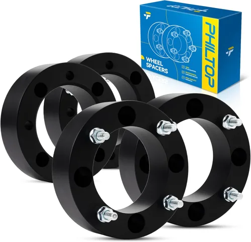 Vista 58 de PHILTOP Espaciador de rueda de 4 x 4, espaciadores de rueda de 1 pulgada para Polaris Trail Boss 330 2003-2013, Trail Blazer 250 1990-2006, Trail