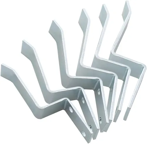 Vista 4 de HOME MASTER HARDWARE Topes de puerta resistentes para puertas correderas, asegurar puertas de garaje y cobertizos, topes de puerta con tornillos