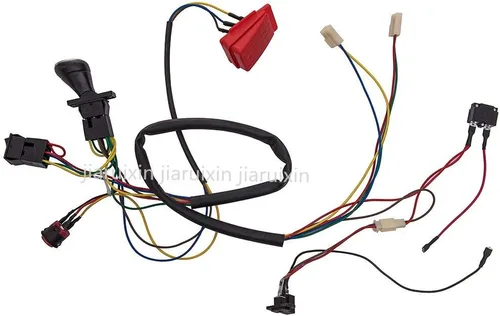 weelye Alambres de accesorios de bricolaje para coche eléctrico para niños, auto hecho a sí mismo de juguete de piezas, para coche eléctrico niños