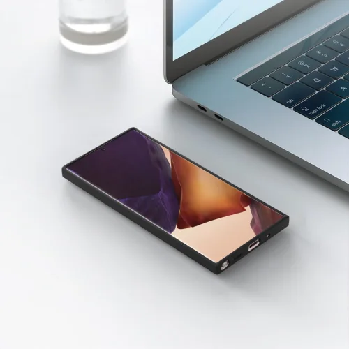 Vista 846 de Funda para Samsung Galaxy Note 8, color negro, resistente a los arañazos con tacto suave, delgada funda delgada para Samsung Galaxy Note 8