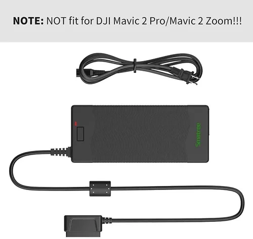 Vista 4 de Smatree Cargador de batería compatible con DJI Mavic Pro/Mavic Platinum (Mavic 1), adaptador de carga de batería inteligente rápida de 80 W
