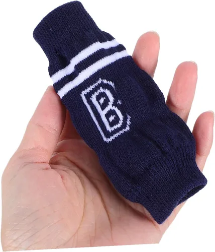 Vista 4 de BESTonZON 4pcs Pet Elbow Protectors Dog Leg Warmers Sleeves for Licking Prevention and Comfort