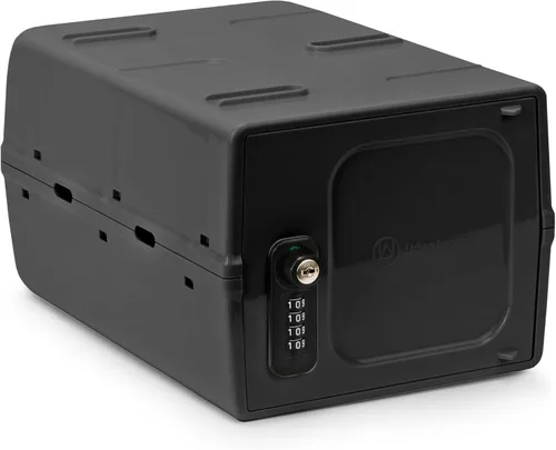 Vista 11 de Urban August Caja de seguridad para alimentos y medicinas, combinación doble y caja de bloqueo con llave, hecha de plástico de grado industrial