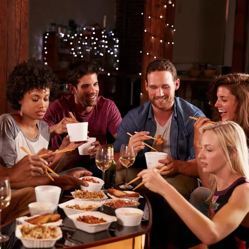 Vista 9 de 10 pares de palillos de bambú, reutilizables, naturales, saludables, de bambú de 9.8 pulgadas, estilo chino clásico para cocina, comedor, gourmet