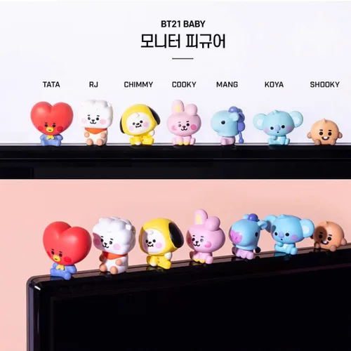 Vista 3 de BT21 Figura de monitor de bebé de Royche (RJ)