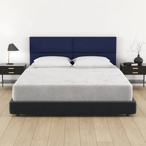 Vista 26 de Jaxx Panelist - Cabecero acolchado moderno, juego de 4 paneles para montar en la pared (cada uno de 11.25 x 30 pulgadas), tamaño Queen