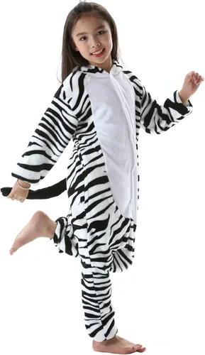 Vista 3 de DarkCom Pijama de animal para niños, ropa de dormir para padres e hijos, disfraz de Halloween, pijama de Navidad