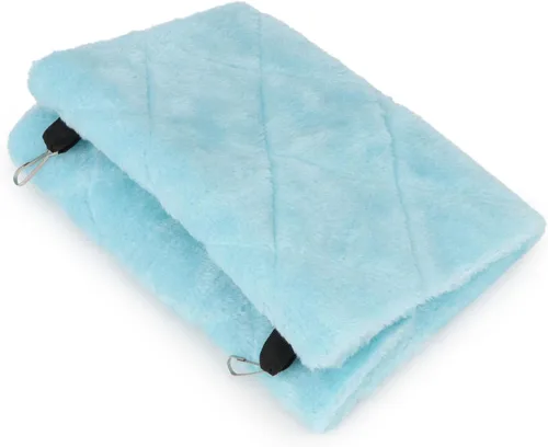 Vista 7 de Wontee Casa de nido de pájaros, cama cálida para pájaros, hamaca colgante para periquitos, periquitos, Caique, Senegal, loros cuáqueros, cacatúas