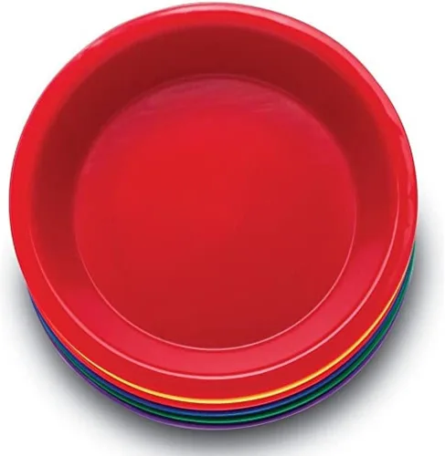 Learning Resources Three Bear Family Sorting Bowls, juego de 6 cuencos, colores surtidos, 6 pulgadas de diámetro, a partir de 4 años