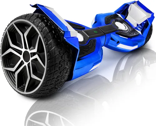 Vista 9 de 8.5” All Terrain Hover Board, Off Road Self Balancing Scooter with Bluetooth and LED Lights, UL2272 Safety Certified