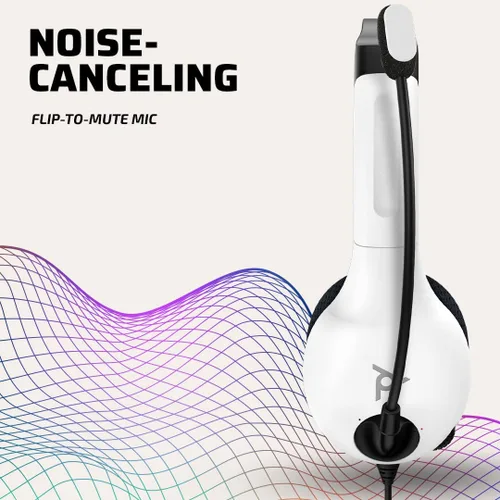 Vista 3 de PDP LVL30 Wired Headset with Single-Sided One Ear Headphone for PC, Xbox - Mac, Tablet Compatible - Noise-Cancelling Mic - Lightweight, Cool