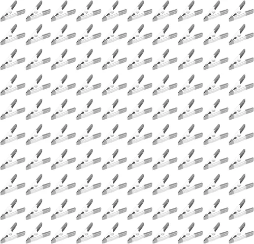 Vista 5 de 100 abrazaderas de metal con resorte de 2 pulgadas, venta al por mayor