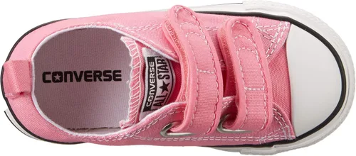 Vista 5 de Converse Chuck Taylor All Star 2v Tenis de cuero bajas para niños