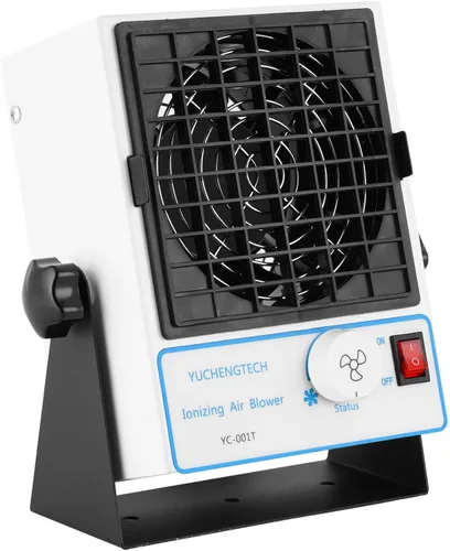 YUCHENGTECH Soplador de aire ionizante Eliminador estático Ventilador ionizador ESD Ionizador antiestático Ventilador antiestático para eliminar