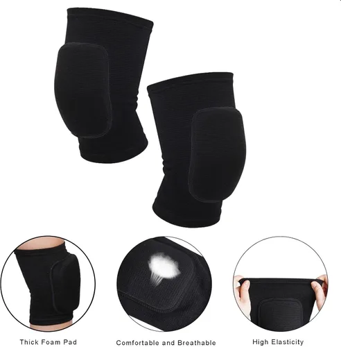 Vista 3 de Topbuti 4 accesorios de voleibol – rodilleras, mangas para brazos, diadema, bolsa con cordón para mujeres, niñas, jóvenes, adolescentes