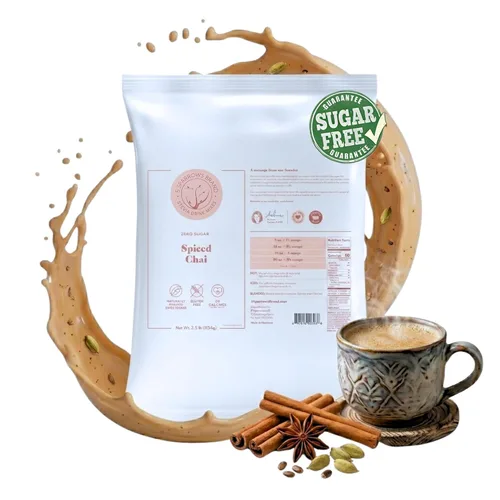 Vista 16 de 5 SPARROWS - Crema de café saludable sin azúcar (chocolate blanco) - Endulzada con stevia, cero azúcar, mezcla de bebida saborizada apta para dieta