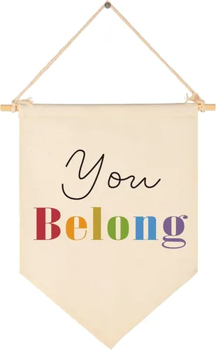 Vista 56 de Fomenta - Regalos de Decoración de Pared para Guardería, Aula, Sala de Juegos, Dormitorio, Puerta Principal, Bandera de Mentalidad de Crecimiento