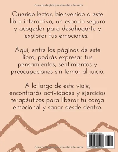 Vista 2 de Emociones en papel- Un libro interactivo de desahogo- Libro de autoayuda- LIBRO INTERACTIVO- (Spanish Edition)