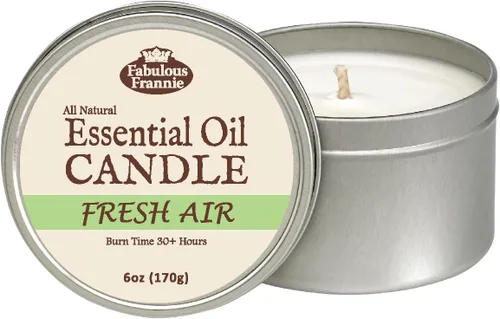 Vista 8 de Fabulous Frannie Anxious Aromatherapy - Velas de soja totalmente naturales con mecha de algodón, aroma de aceite esencial de alto puro, 40 horas