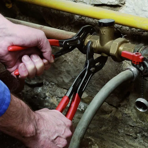 Vista 3 de KNIPEX Tools 87 01 300, alicates Cobra de 12 pulgadas y alicates KNIPEX TwinGrip