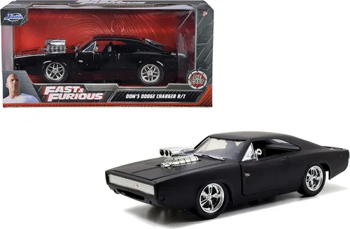 Vista 7 de Jada Toys 253203012 Fast & Furious-Dodge Charger (Calle) -1:24