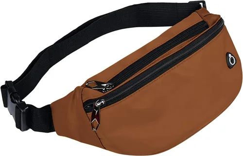 Vista 68 de Riñonera para Hombres y Mujeres, Bolsa Deportiva Impermeable, Cangurera para Viaje, Senderismo y Correr