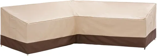 Vista 10 de loriano Funda de sofá de patio de 2 plazas, 100% impermeable para fundas de sofá biplaza al aire libre, tela Oxford 600D, fundas de muebles de patio