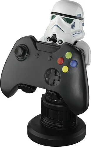 Vista 4 de Exquisite Gaming Cable Guy - Stormtrooper - Controller and Device Holder & Cable Guy - Marvel Deadpool - Charging Controller and Device Holder - Toy