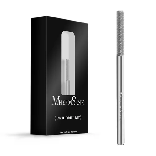 Vista 22 de MelodySusie Broca de limpieza de cutículas de 0,95 cm, broca de carburo de seguridad profesional para debajo de las uñas, broca para uñas