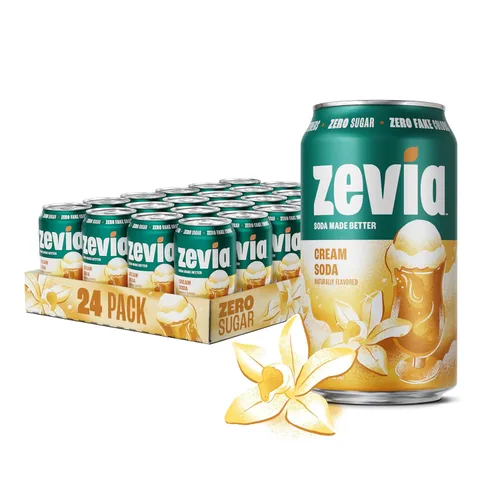 Vista 13 de Zevia Soda sin azúcar, paquete variado de 6 sabores, latas de 12 onzas (paquete de 24) - endulzado naturalmente, proyecto verificado sin OMG, sin