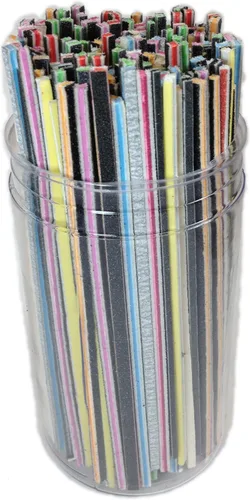 Vista 2 de Cubo de ramitas de lijado, 300 ramitas surtidas por cubo
