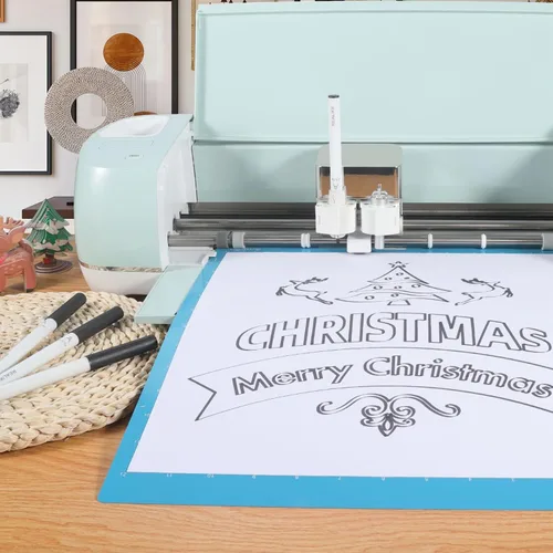 Vista 3 de REALIKE Variedad de bolígrafos para Cricut Maker 3/Maker 4/Maker/Explore 3/4/Air 2/Air, juego de 7 bolígrafos negros, incluye bolígrafo de punta
