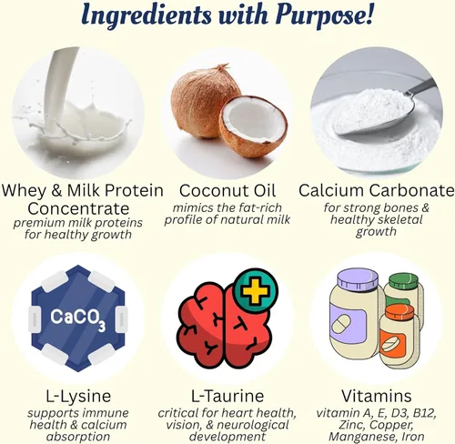 Vista 3 de Exotic Nutrition Set de lactancia de ardilla bebé (expandido) - Sustituto de leche, jeringas de alimentación