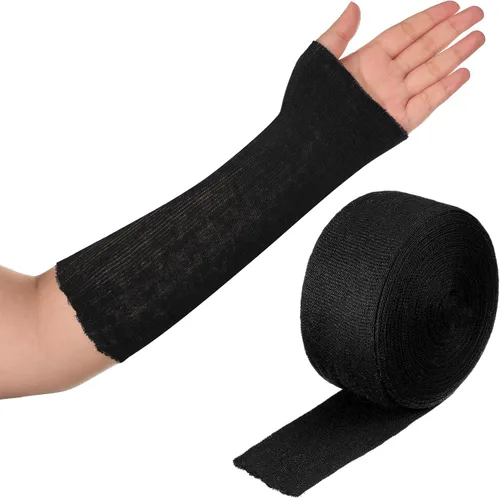 Vista 9 de Nuanchu Vendaje Elástico Tubular de Algodón Tipo Calcetín Rollo de Manga para Yeso Vendajes de Tubo Elástico Calcetín Cómodo para Yeso para Brazo