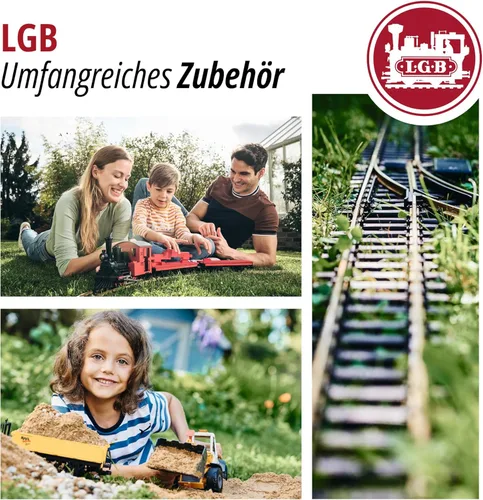 Vista 3 de LGB 24141 Feldbahnlokomotive Gartenbahn Spur G Field Locomotora Garden Railway, G Gauge