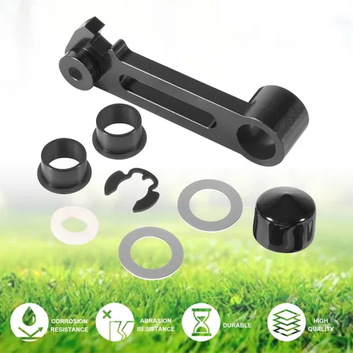 Vista 7 de Kit de reconstrucción de bujes y ternsionador de brazo tensor de cubierta para John Deere 48C 54C GT LX GX Scotts Sabre Tractor cortacésped