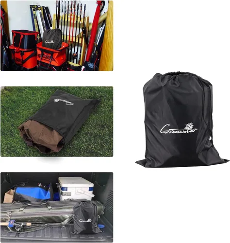 Vista 5 de GREENWATER Vadeadores de cadera para hombres y mujeres con botas impermeables, 2 capas con tacos para pesca y caza